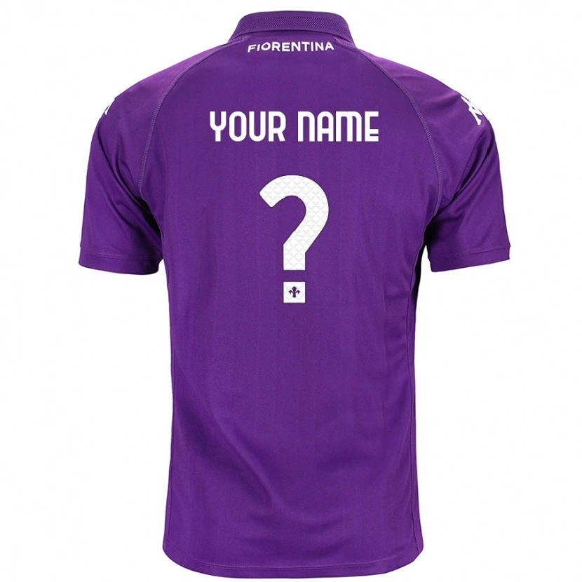 Danxen Mujer Camiseta Su Nombre #0 Morado 1ª Equipación 2024/25 La Camisa México