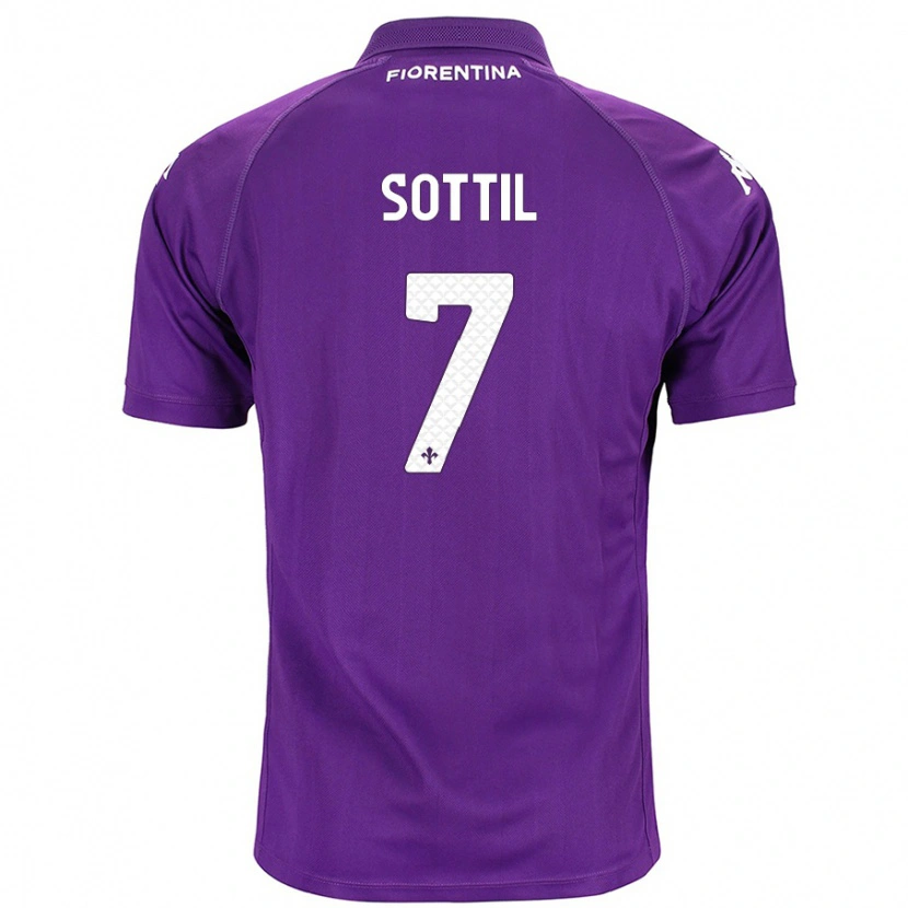 Danxen Mujer Camiseta Riccardo Sottil #7 Morado 1ª Equipación 2024/25 La Camisa México