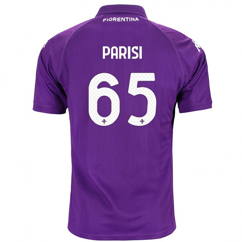 Danxen Mujer Camiseta Fabiano Parisi #65 Morado 1ª Equipación 2024/25 La Camisa México