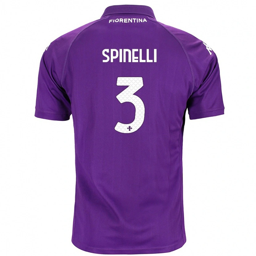 Danxen Mujer Camiseta Giorgia Spinelli #3 Morado 1ª Equipación 2024/25 La Camisa México