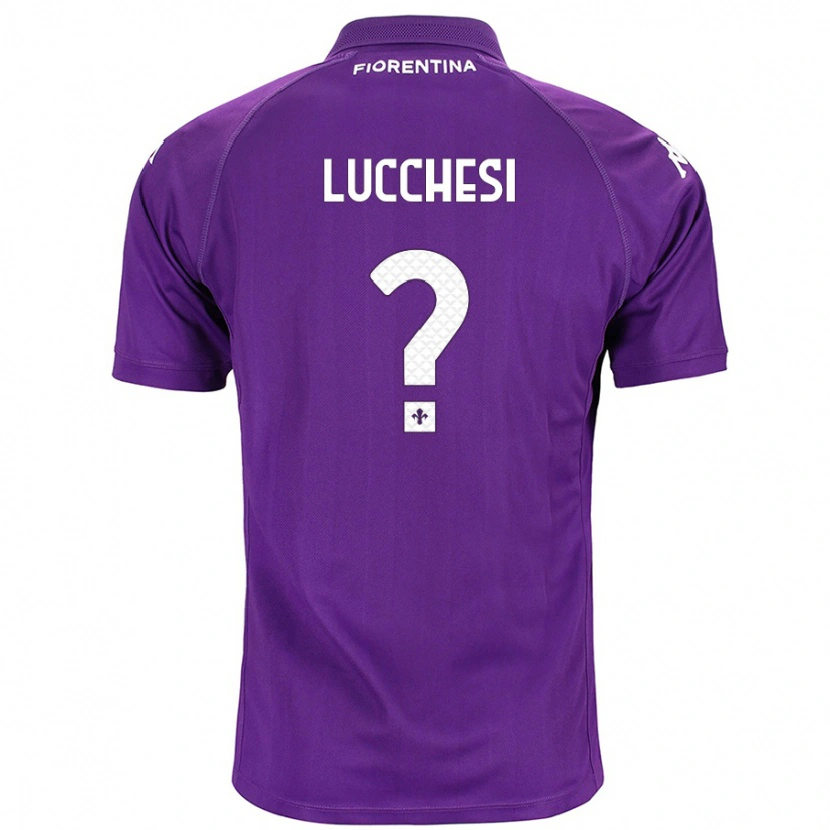 Danxen Mujer Camiseta Andrea Lucchesi #0 Morado 1ª Equipación 2024/25 La Camisa México