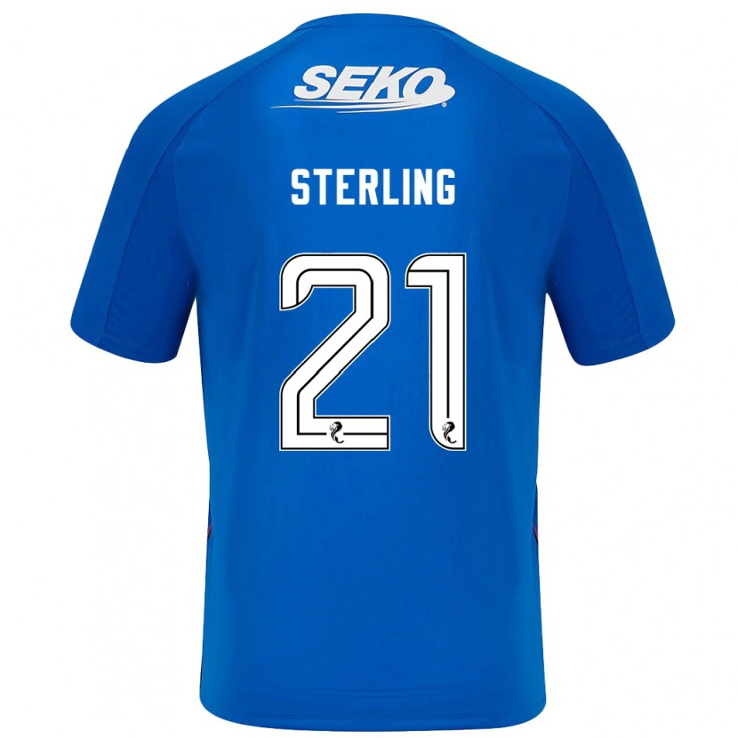 Danxen Mujer Camiseta Dujon Sterling #21 Azul Oscuro 1ª Equipación 2024/25 La Camisa México