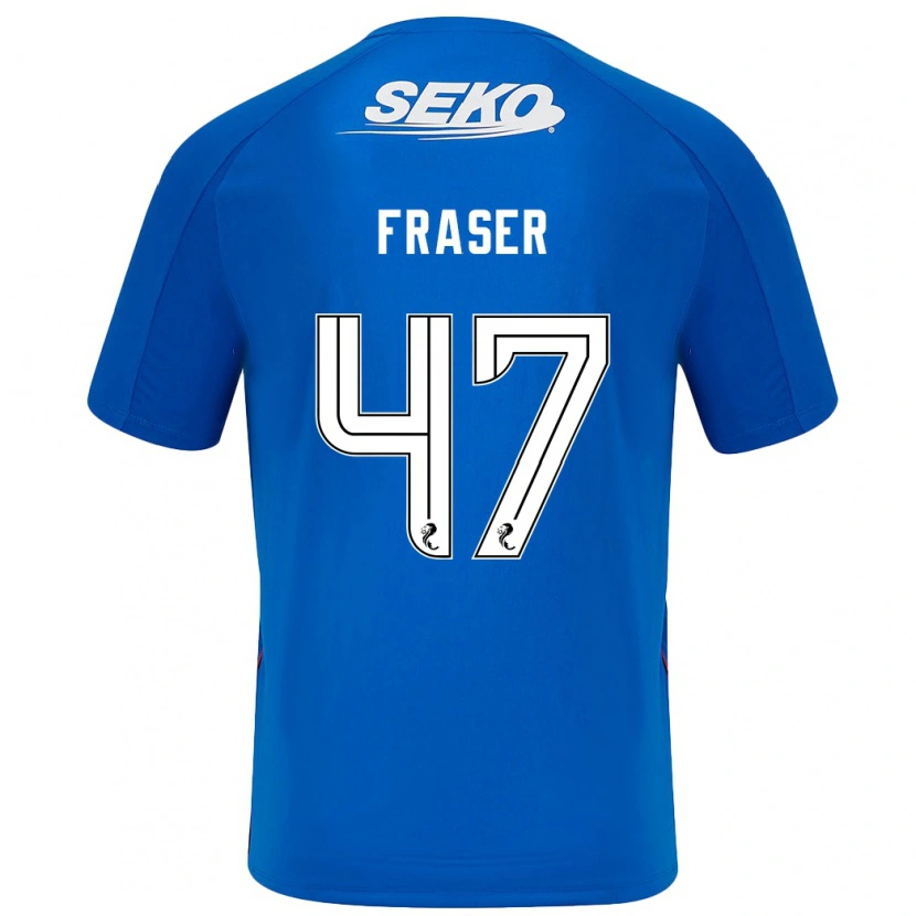 Danxen Mujer Camiseta Robbie Fraser #47 Azul Oscuro 1ª Equipación 2024/25 La Camisa México