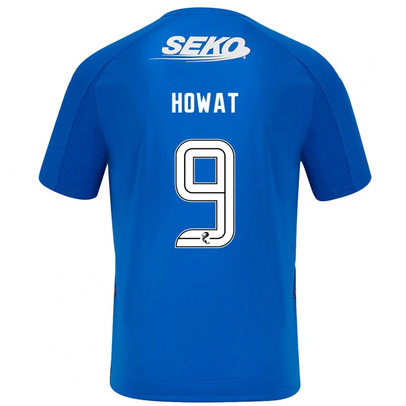 Danxen Mujer Camiseta Kirsty Howat #9 Azul Oscuro 1ª Equipación 2024/25 La Camisa México