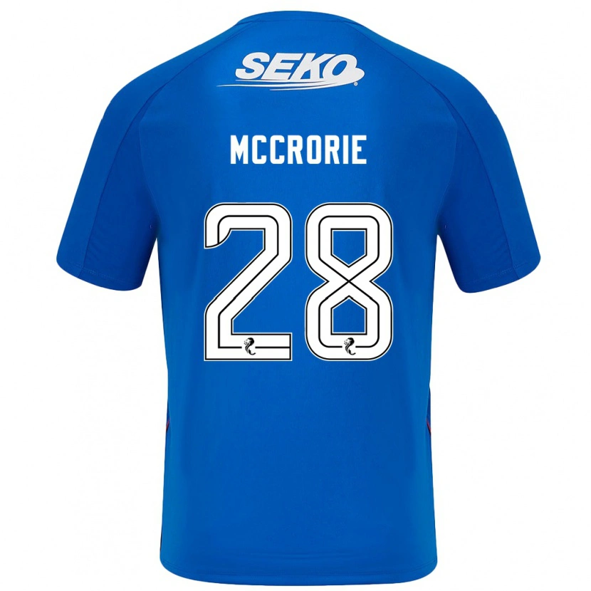 Danxen Mujer Camiseta Robby Mccrorie #28 Azul Oscuro 1ª Equipación 2024/25 La Camisa México