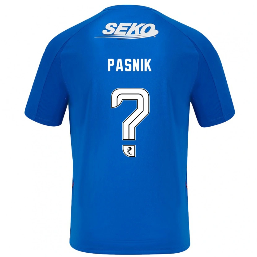 Danxen Mujer Camiseta Tyler Pasnik #0 Azul Oscuro 1ª Equipación 2024/25 La Camisa México