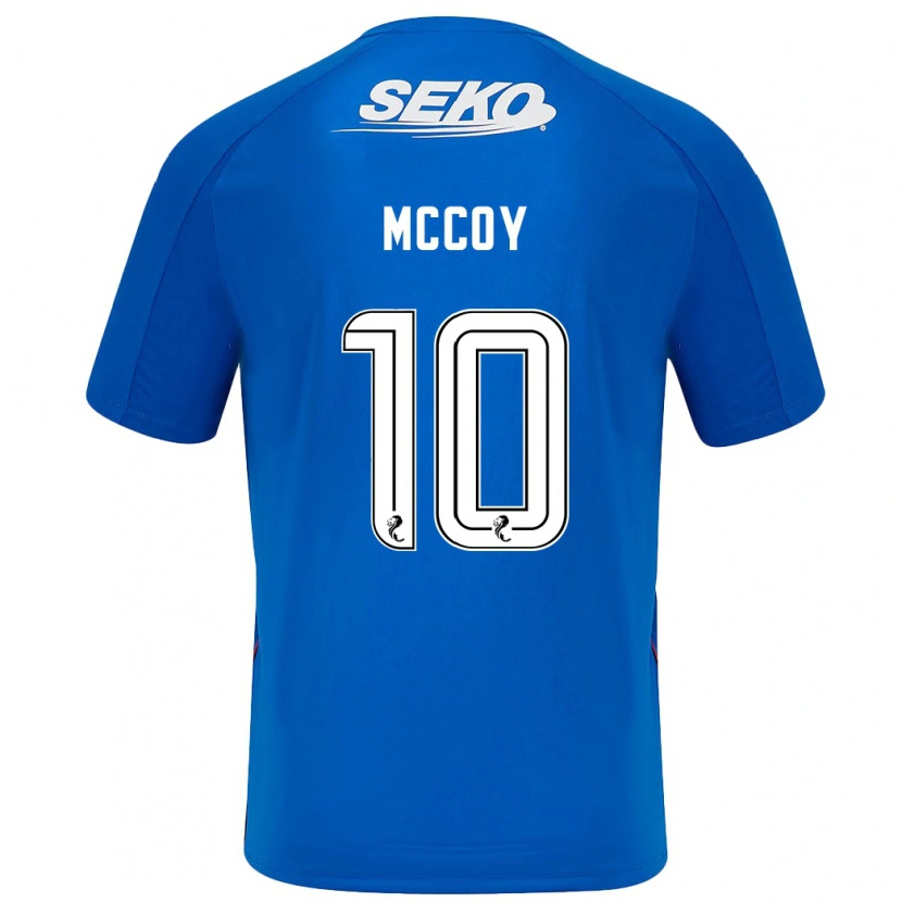 Danxen Mujer Camiseta Kayla Mccoy #10 Azul Oscuro 1ª Equipación 2024/25 La Camisa México