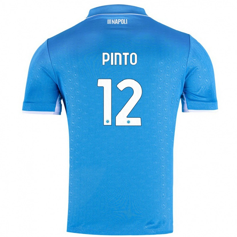 Danxen Mujer Camiseta Ciro Pinto #12 Azul Cielo 1ª Equipación 2024/25 La Camisa México