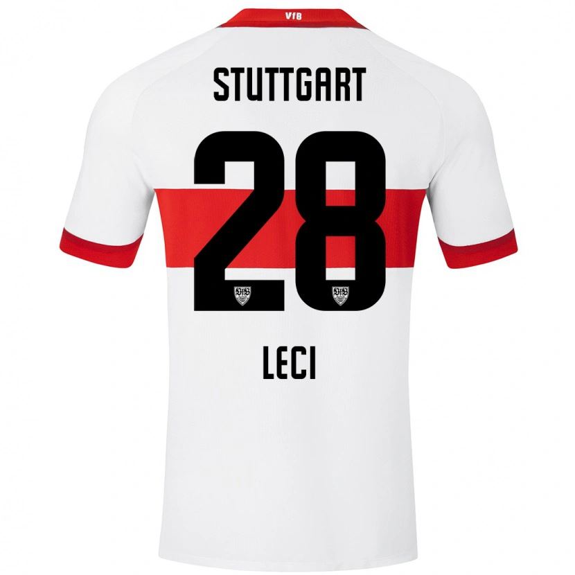 Danxen Mujer Camiseta Besarta Leci #28 Blanco Rojo 1ª Equipación 2024/25 La Camisa México