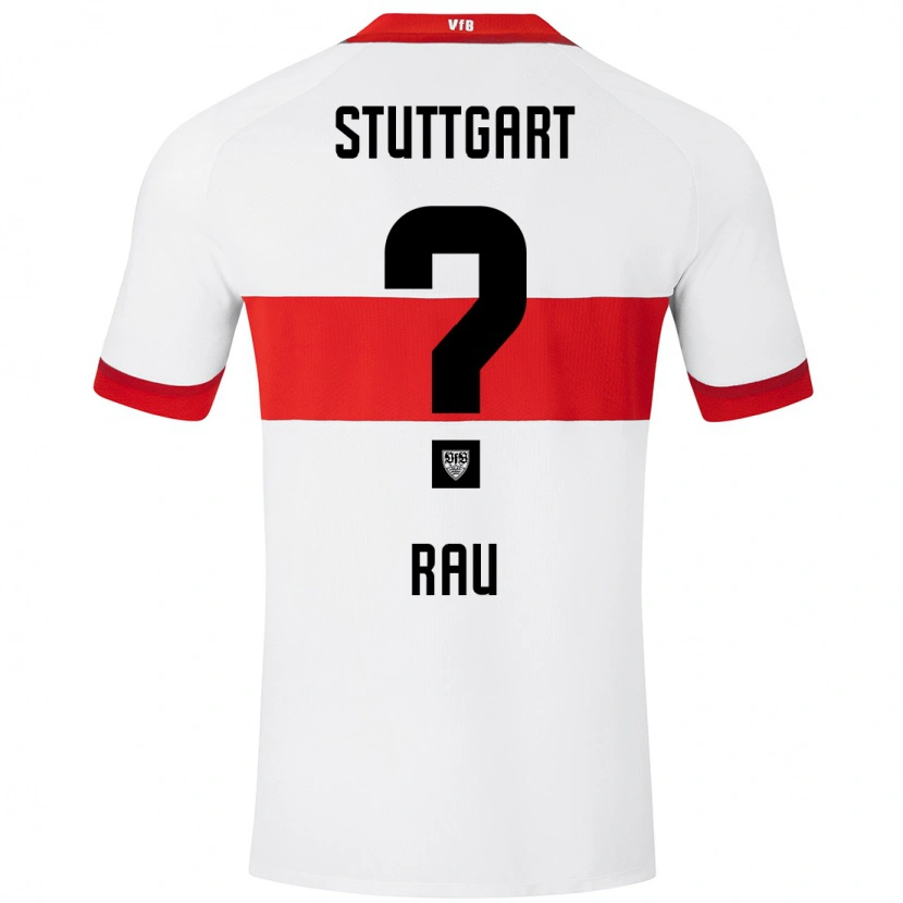 Danxen Mujer Camiseta Eliyah Rau #0 Blanco Rojo 1ª Equipación 2024/25 La Camisa México
