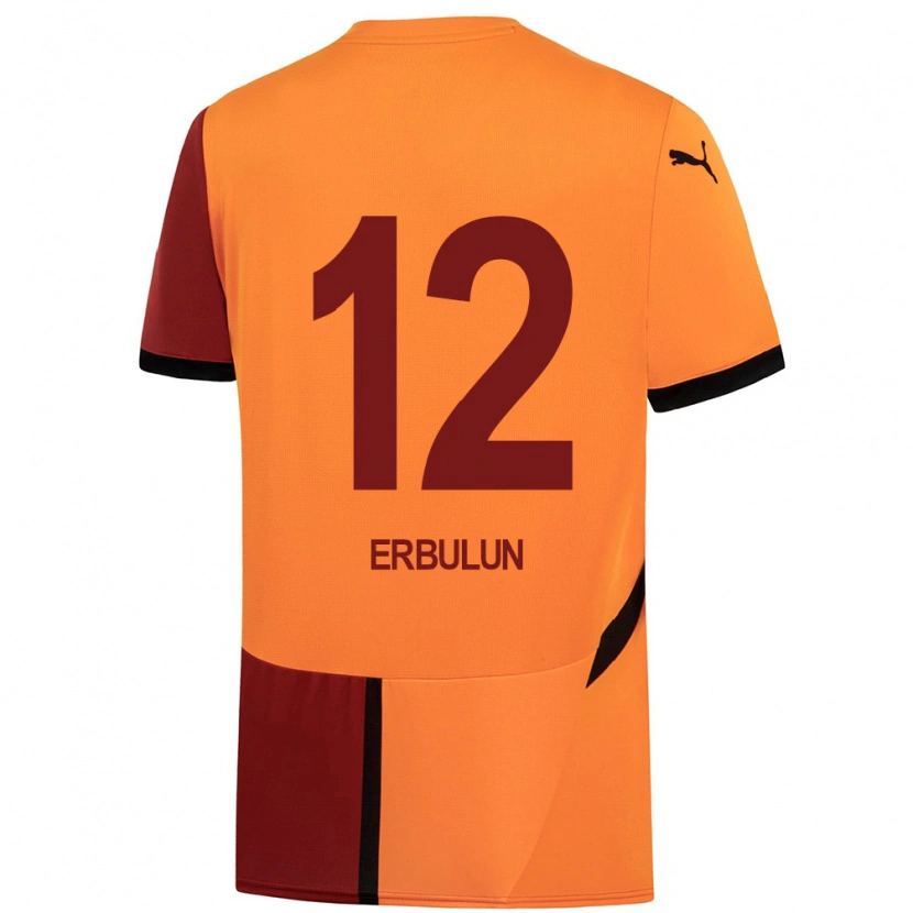 Danxen Mujer Camiseta Helin Erbulun #12 Amarillo Rojo 1ª Equipación 2024/25 La Camisa México