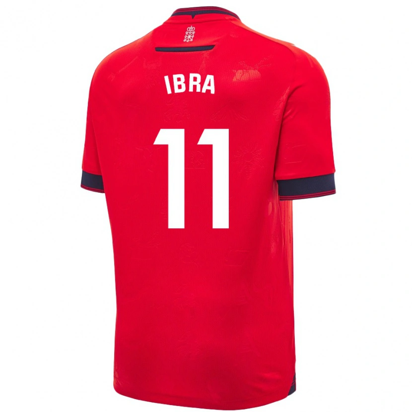 Danxen Mujer Camiseta María González Pont #11 Rojo Blanco 1ª Equipación 2024/25 La Camisa México