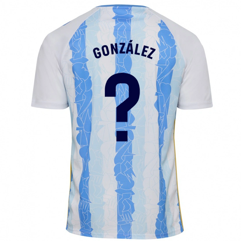 Danxen Mujer Camiseta Adri González #0 Blanco Azul 1ª Equipación 2024/25 La Camisa México
