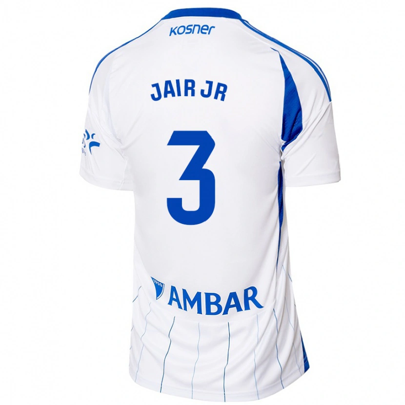 Danxen Mujer Camiseta Jair Amador #3 Rojo Blanco 1ª Equipación 2024/25 La Camisa México