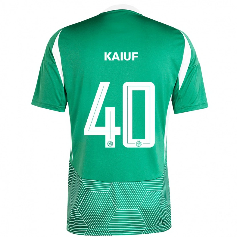 Danxen Mujer Camiseta Sharif Kaiuf #40 Verde Blanco 1ª Equipación 2024/25 La Camisa México