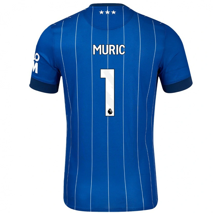 Danxen Mujer Camiseta Arijanet Muric #1 Azul Marino 1ª Equipación 2024/25 La Camisa México