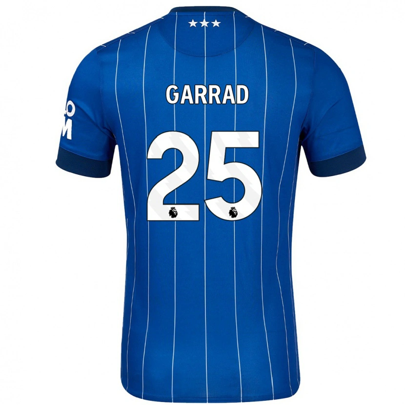 Danxen Mujer Camiseta Grace Garrad #25 Azul Marino 1ª Equipación 2024/25 La Camisa México