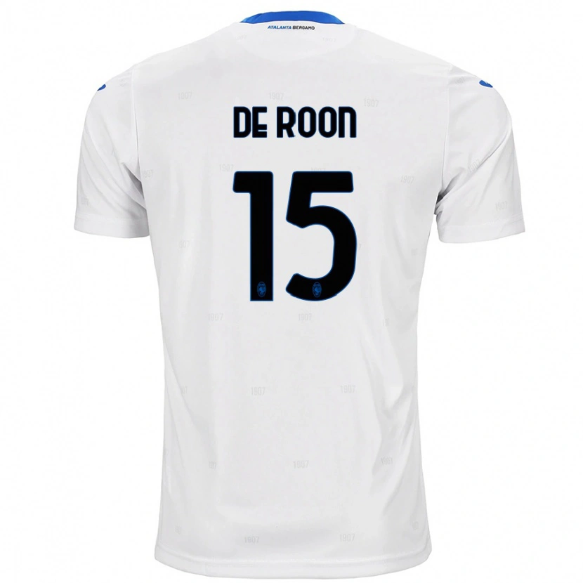 Danxen Mujer Camiseta Marten De Roon #15 Blanco 2ª Equipación 2024/25 La Camisa México