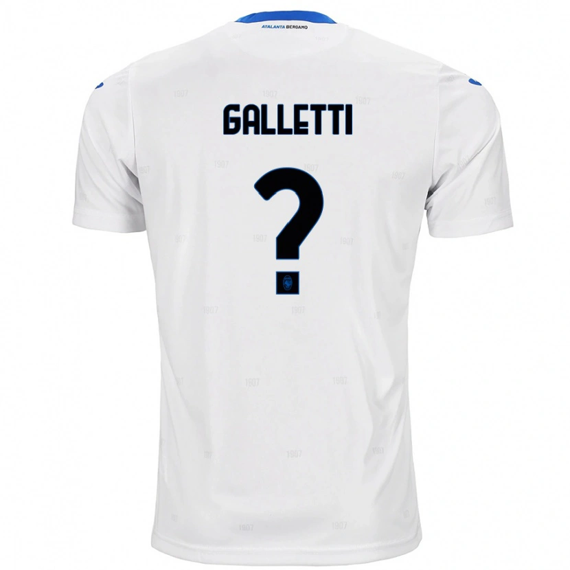 Danxen Mujer Camiseta Elia Galletti #0 Blanco 2ª Equipación 2024/25 La Camisa México
