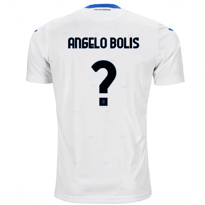 Danxen Mujer Camiseta Tommaso Angelo Bolis #0 Blanco 2ª Equipación 2024/25 La Camisa México