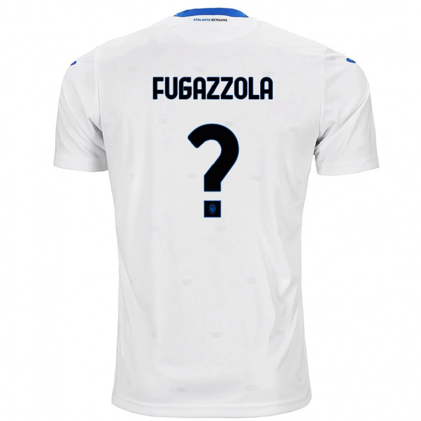 Danxen Mujer Camiseta Marcello Fugazzola #0 Blanco 2ª Equipación 2024/25 La Camisa México