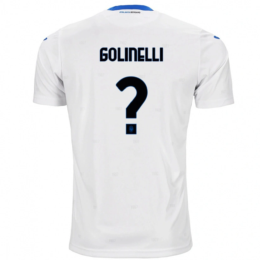 Danxen Mujer Camiseta Martino Golinelli #0 Blanco 2ª Equipación 2024/25 La Camisa México
