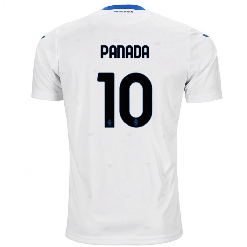 Danxen Mujer Camiseta Simone Panada #10 Blanco 2ª Equipación 2024/25 La Camisa México