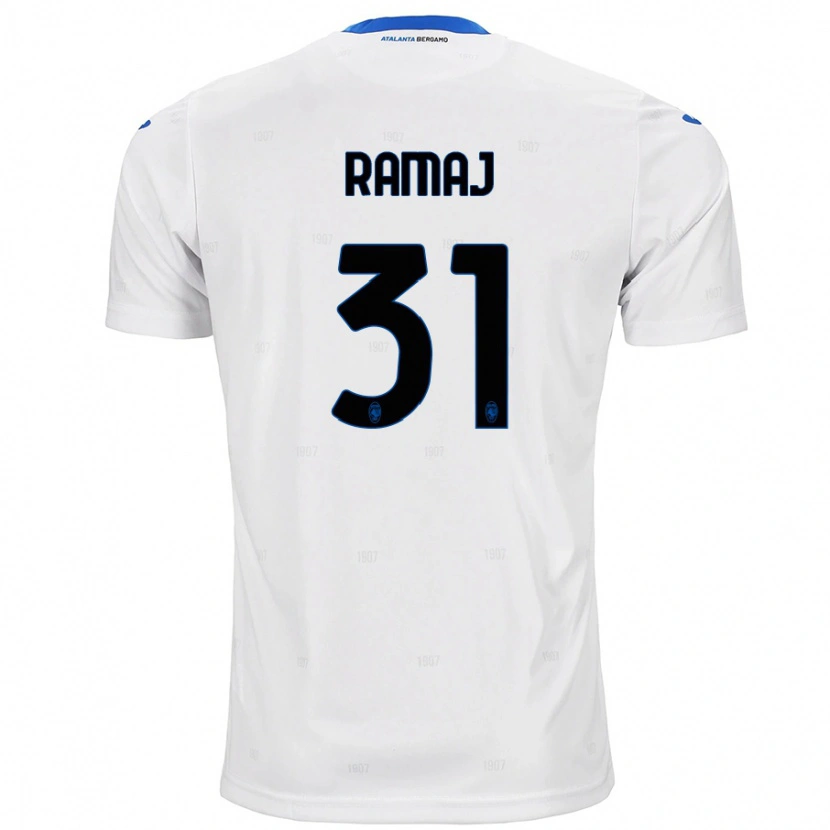 Danxen Mujer Camiseta Gabriel Ramaj #31 Blanco 2ª Equipación 2024/25 La Camisa México