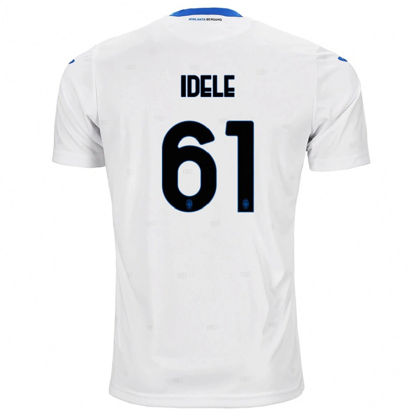 Danxen Mujer Camiseta Javison Idele #61 Blanco 2ª Equipación 2024/25 La Camisa México