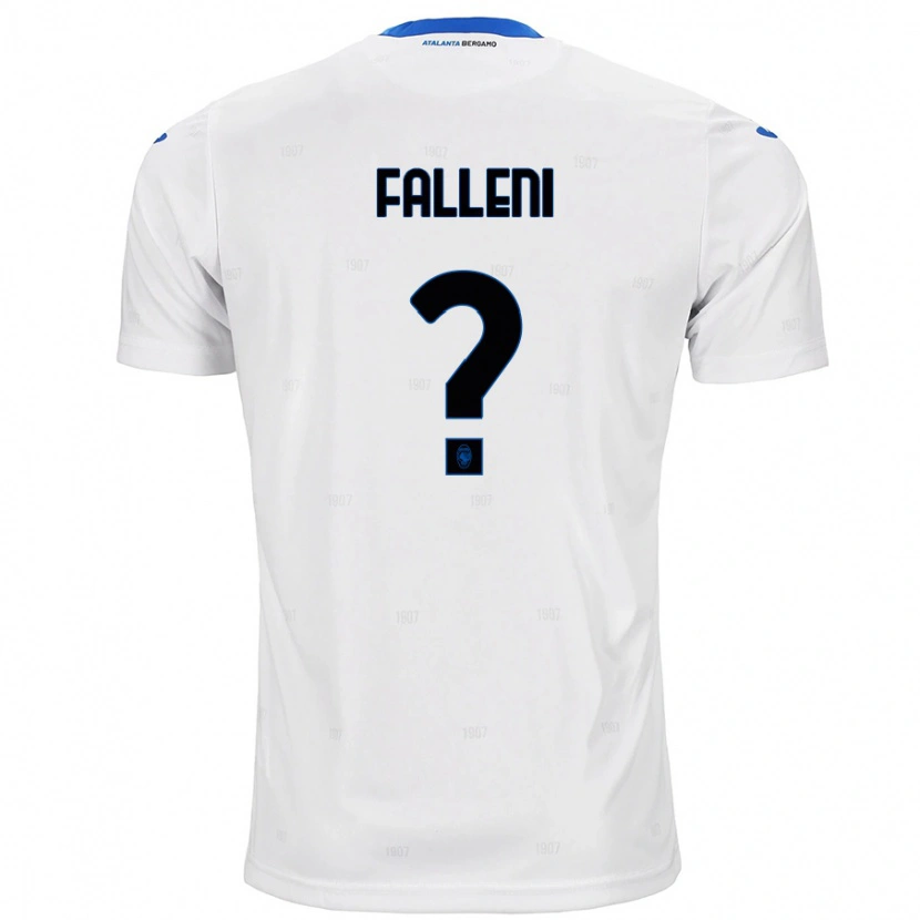 Danxen Mujer Camiseta Alessandro Falleni #0 Blanco 2ª Equipación 2024/25 La Camisa México