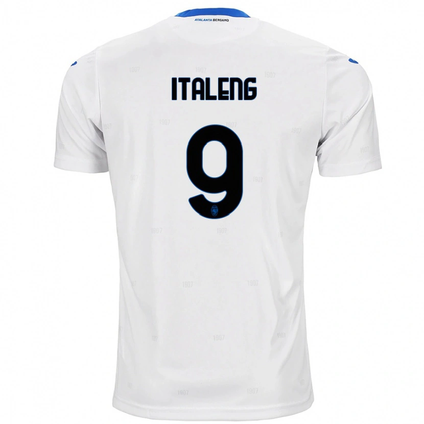 Danxen Mujer Camiseta Jonathan Italeng #9 Blanco 2ª Equipación 2024/25 La Camisa México