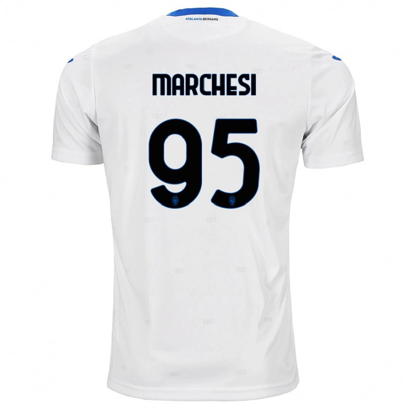 Danxen Mujer Camiseta Silvia Marchesi #95 Blanco 2ª Equipación 2024/25 La Camisa México