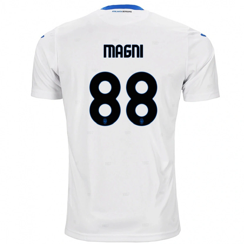 Danxen Mujer Camiseta Gloria Magni #88 Blanco 2ª Equipación 2024/25 La Camisa México