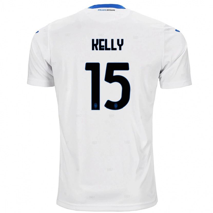 Danxen Mujer Camiseta Maegan Kelly #15 Blanco 2ª Equipación 2024/25 La Camisa México