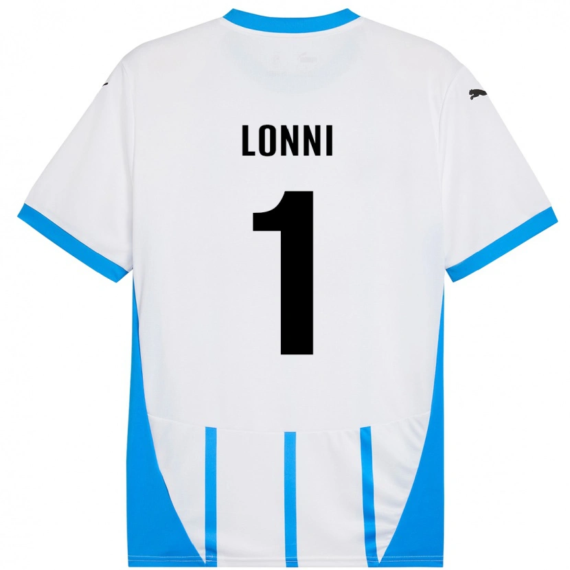 Danxen Mujer Camiseta Lia Lonni #1 Blanco Azul 2ª Equipación 2024/25 La Camisa México