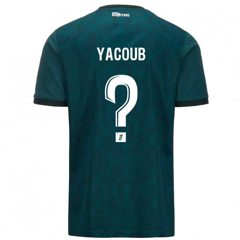 Danxen Mujer Camiseta Béchir Yacoub #0 Verde Oscuro 2ª Equipación 2024/25 La Camisa México