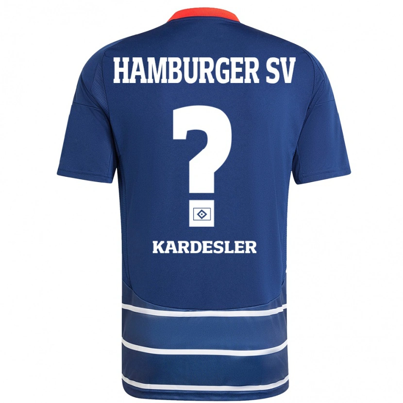 Danxen Mujer Camiseta Vildan Kardeşler #0 Azul Oscuro 2ª Equipación 2024/25 La Camisa México