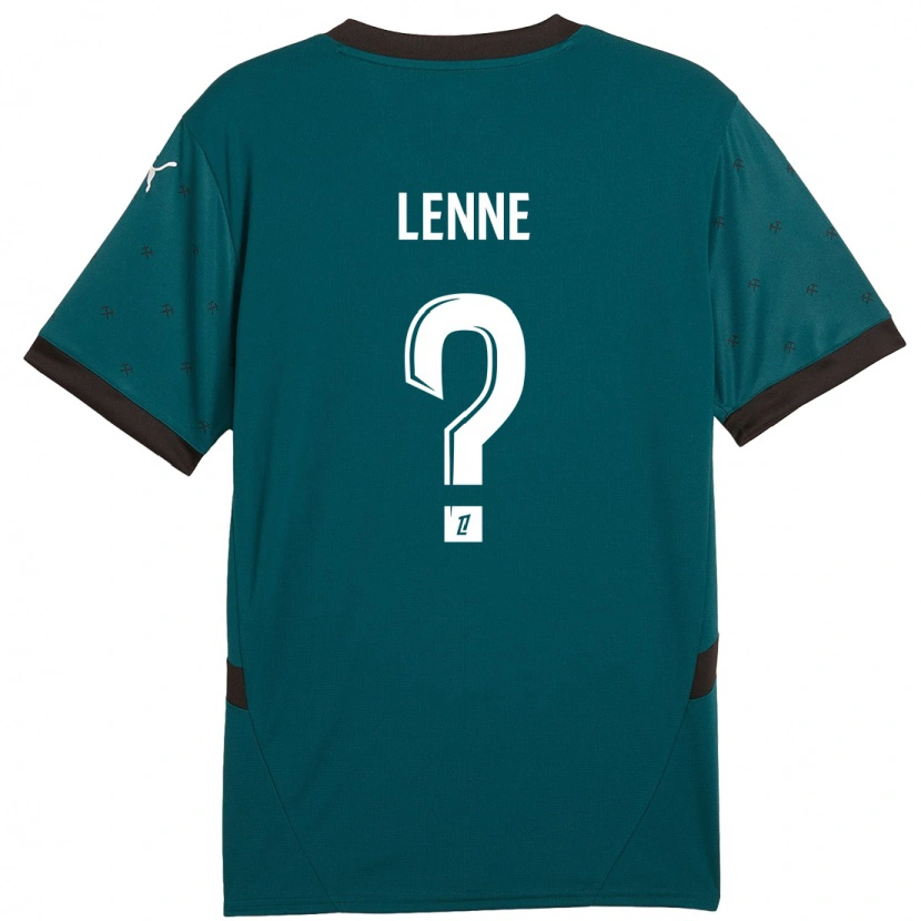 Danxen Mujer Camiseta Oscar Lenne #0 Verde Oscuro 2ª Equipación 2024/25 La Camisa México