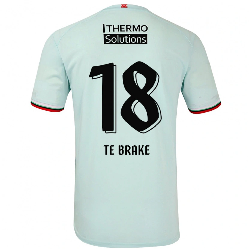 Danxen Mujer Camiseta Sophie Te Brake #18 Verde Claro 2ª Equipación 2024/25 La Camisa México