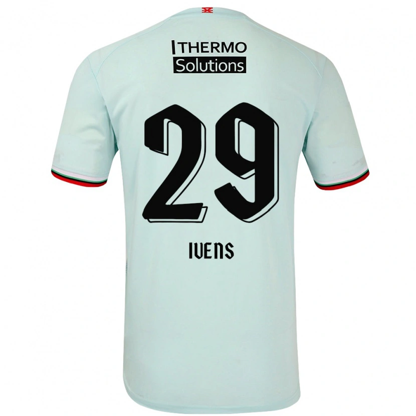 Danxen Mujer Camiseta Rose Ivens #29 Verde Claro 2ª Equipación 2024/25 La Camisa México