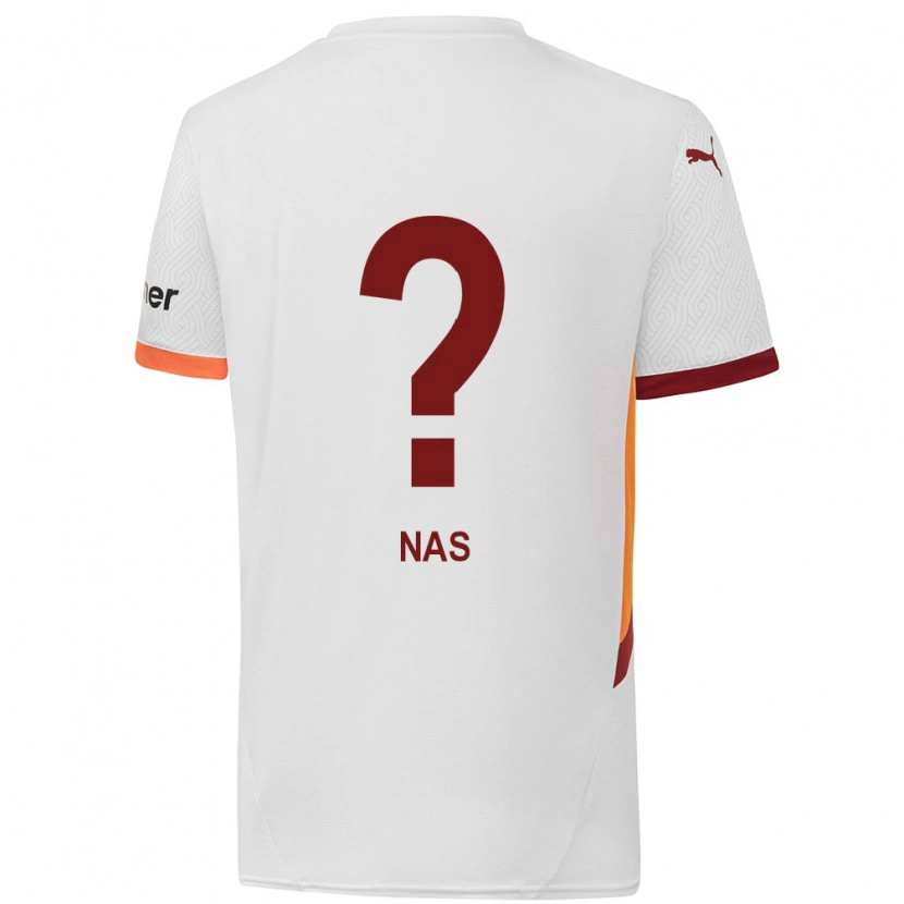 Danxen Mujer Camiseta Siraçhan Nas #0 Blanco Amarillo Rojo 2ª Equipación 2024/25 La Camisa México