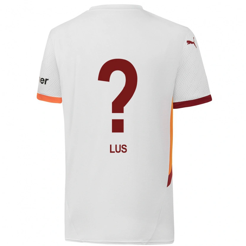Danxen Mujer Camiseta Berat Luş #0 Blanco Amarillo Rojo 2ª Equipación 2024/25 La Camisa México