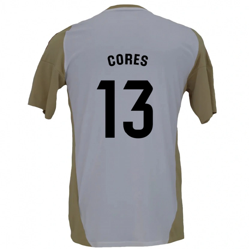 Danxen Mujer Camiseta Christian Cores #13 Marrón Blanco 2ª Equipación 2024/25 La Camisa México