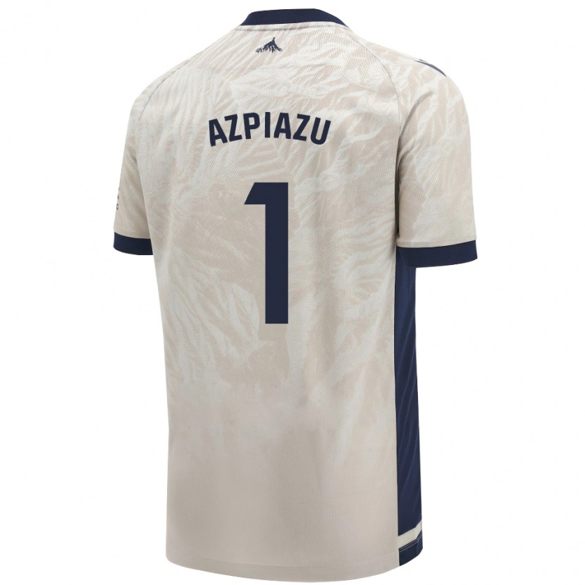 Danxen Mujer Camiseta Nahia Azpiazu Moreno #1 Gris Claro 2ª Equipación 2024/25 La Camisa México