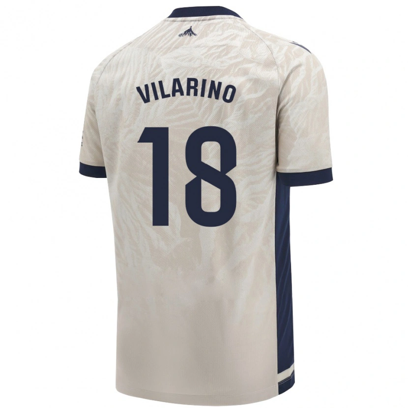 Danxen Mujer Camiseta Maitane Vilariño #18 Gris Claro 2ª Equipación 2024/25 La Camisa México
