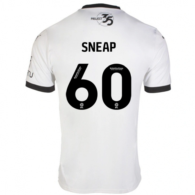 Danxen Mujer Camiseta Harley Sneap #60 Blanco Negro 2ª Equipación 2024/25 La Camisa México