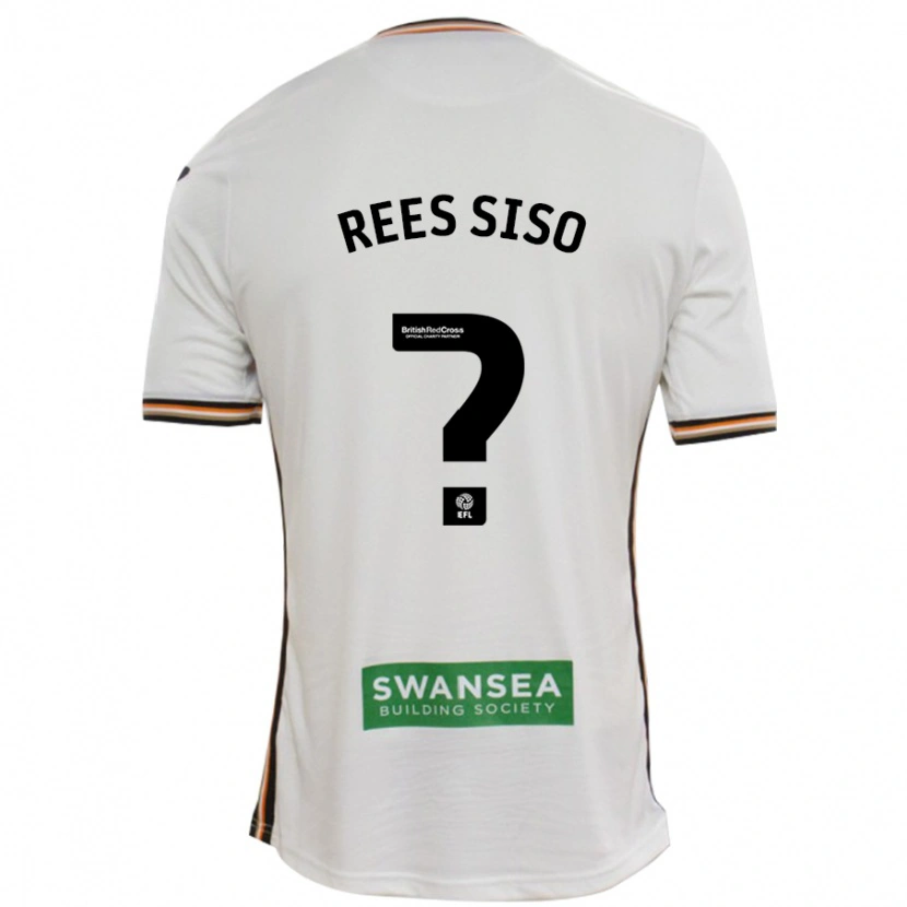 Danxen Niño Camiseta Ramon Rees-Siso #0 Blanco 1ª Equipación 2024/25 La Camisa México