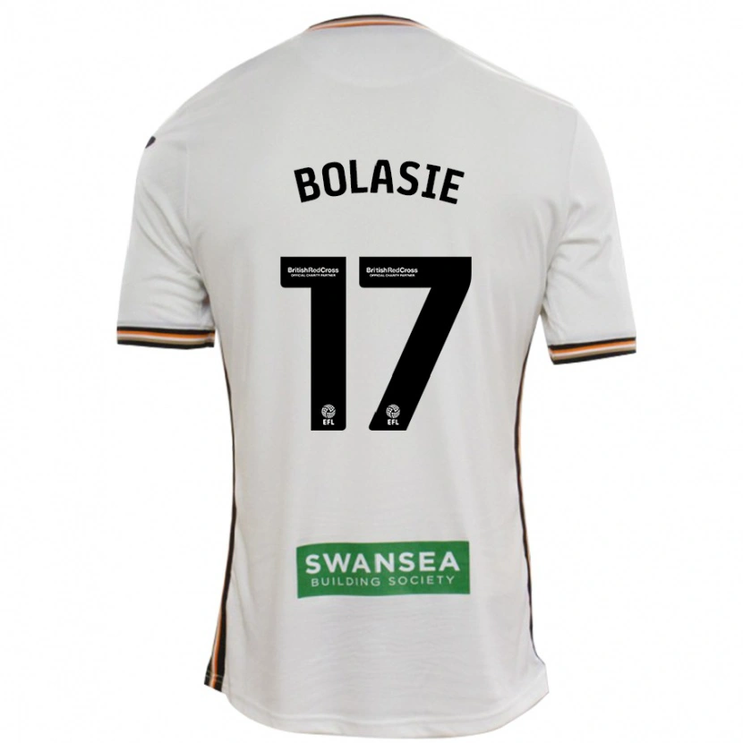 Danxen Niño Camiseta Yannick Bolasie #17 Blanco 1ª Equipación 2024/25 La Camisa México