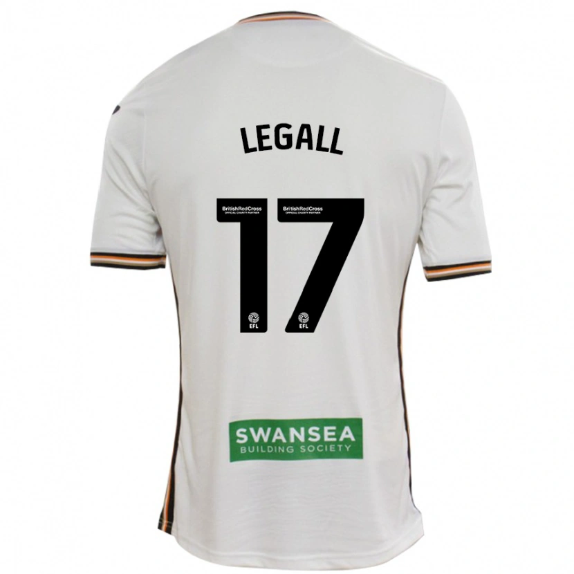 Danxen Niño Camiseta Monet Legall #17 Blanco 1ª Equipación 2024/25 La Camisa México