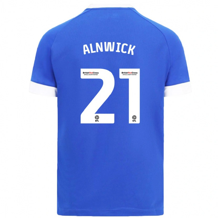 Danxen Niño Camiseta Jak Alnwick #21 Azul Cielo 1ª Equipación 2024/25 La Camisa México